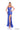 Prom Dresses Fitted Metallic Long Formal Slit Prom Dress Royal Blue