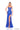 Prom Dresses Sequin Fitted Long Formal Slit Dress Royal Blue