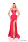 Prom Dresses Mermaid Fit Long Formal Beaded Prom Dress Red