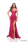 Prom Dresses Mermaid Fit Long Formal Beaded Prom Dress Wine