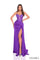 Prom Dresses Prom Long Beaded Applique Corset Formal Dress Purple