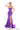 Prom Dresses Beaded Fitted Long Formal Slit Prom Dress Purple