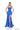 Prom Dresses Beaded Fitted Long Formal Slit Prom Dress Royal Blue