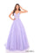 Prom Dresses Prom Long Ball Gown Beaded Applique Corset Prom Dress Lilac