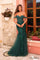 Prom Dresses Prom Long Mermaid Applique Formal Dress Emerald