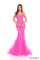 Prom Dresses Prom Long Mermaid Applique Formal Dress Fuchsia