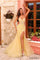 Prom Dresses Prom Sequin Long Formal Mermaid Dress Light Yellow