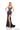 Prom Dresses Long Fitted Slit Formal Beaded Prom Dress Black/Multi