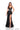 Prom Dresses Long Fitted Slit Formal Beaded Prom Dress Black/Silver