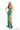 Prom Dresses Beaded Long Formal Fitted Slit Prom Dress Emerald/Multi