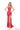 Prom Dresses Beaded Long Formal Fitted Slit Prom Dress Red/Multi