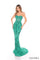 Prom Dresses Prom Fitted Sequin Long Corset Formal Dress Jade