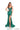 Prom Dresses Prom Fitted Corset Long Formal Glitter Applique Dress Emerald