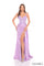 Prom Dresses Long 3D Floral Prom Fitted Formal Dress Lilac