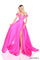 Prom Dresses Prom Long A Line 3D Floral AppqiueFormal Dress Fuchsia