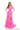 Prom Dresses Prom Glitter Long Formal A Line Slit Dress Barbie Pink