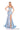 Prom Dresses Long Fitted Prom Metallic Formal Beaded Formal Dress Light Blue