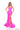 Prom Dresses Prom Long Fitted Slit Beaded Formal Dress Bright Pink