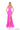 Prom Dresses Long Formal Fitted Slit Beaed Prom Dress Fuchsia