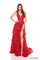Prom Dresses Prom Glitter Long A Line Formal Tiered Dress Dresses Red