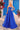 Prom Dresses Glitter Long Ball Gown Corset  Prom Dress Royal Blue