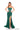 Prom Dresses Fitted Long Formal Lace Corset Prom Dress Emerald