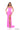 Prom Dresses Prom Fitted Beaded Long Formal Slit Dress Barbie Pink