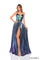 Prom Dresses Prom Long A Line Formal Metallic Dress Bright Emerald