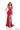 Prom Dresses Fitted Slit Long Formal Floral Prom Dress Wine