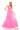 Prom Dresses Beaded Long Ballgown A Line Prom Dress Hot Pink