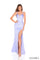 PromDresses Glitter Mermaid Fit Long Formal Corset Prom Dress Prewinkle