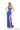 Prom Dresses Long Beaded Slit Formal Prom Dress Royal Blue