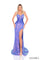 Prom Dresses Long Lace 3D Sequin Formal Prom Dress Royal Blue