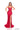 Prom Dresses Fitted Lace Long Slit Formal Prom Dress Red