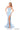 Prom Dresses Fitted Sequin Long Slit Pattern Prom Dress Light Blue