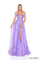 Prom Dresses Prom A Line Slit Formal 3D Sequin Dress Lavender