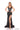 Prom Dresses Beaded Lace High Slit Long Formal Prom Dress Black