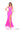Prom Dresses Beaded Lace High Slit Long Formal Prom Dress Hot Pink