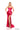 Prom Dresses Long Fitted Formal Slit Pleated Prom Dress   Red