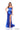 Prom Dresses Long Fitted Formal Slit Pleated Prom Dress   Royal Blue
