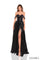 Prom Dresses  Prom Long A Line Metallic 3D Floral Formal Dress Black