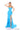 Prom Dresses Prom Fitted Slit Long Formal Corset Dress Teal