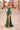 Prom Dresses Beaded Slit Long Formal Fitted Prom Dress Emerald