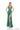 Prom Dresses Prom Fitted Long Formal Beaded Print Dress Emerald