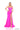 Prom Dresses Prom Fitted Long Formal Beaded Print Dress Fuchsia