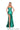 Prom Dresses Long Formal Fitted Slit Lace Prom Dress Emerald
