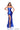 Prom Dresses Long Formal Fitted Slit Lace Prom Dress Royal Blue
