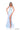 Prom Dresses Prom Long Fitted Formal Sequin Print Slit Dress Light Blue