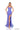 Prom Dresses Prom Long Fitted Formal Sequin Print Slit Dress Royal Blue