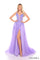 Prom Dresses Sequin A Line Long Formal Glitter Prom Dress Lavender